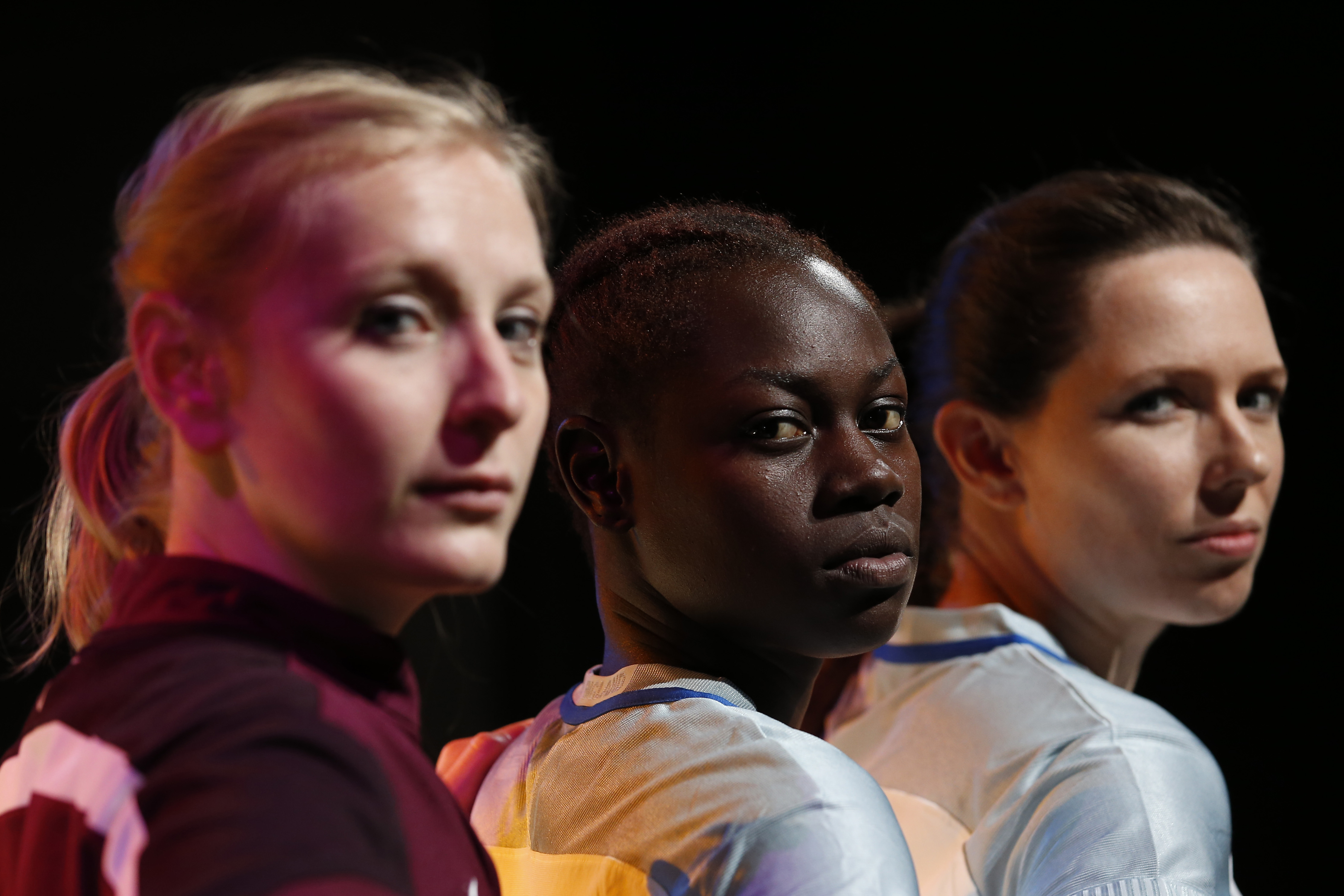 Jessica Dennis, Marieme Diouf and Fizz Waller offside_285