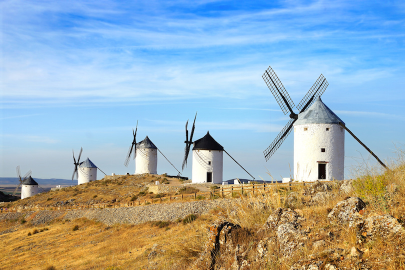 Windmills in Consuegra.